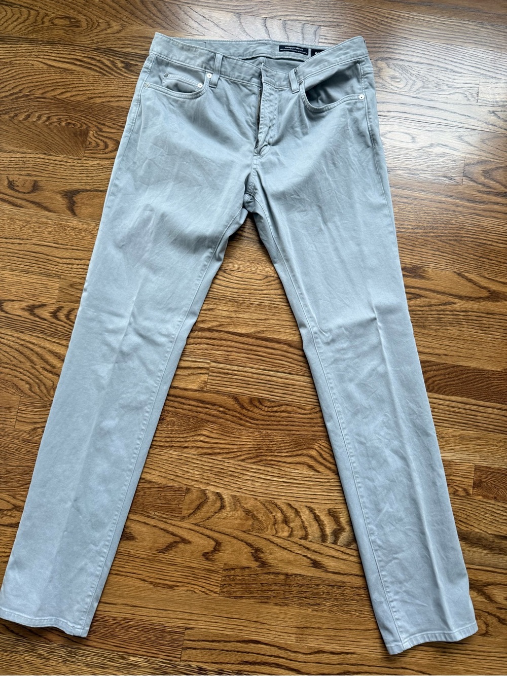Bonobos Grey Italian Brushed 5-pocket pant. Brand new - tailored fit